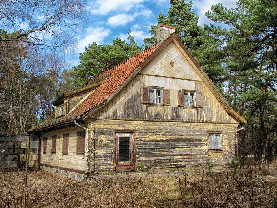 Old worn weathered sky