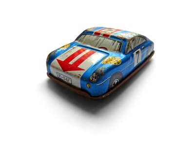 Vintage tin tin toy
