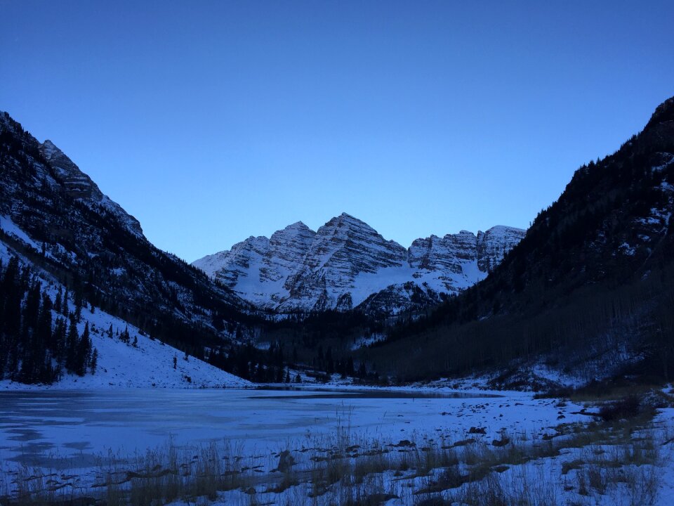 Usa evening landscape