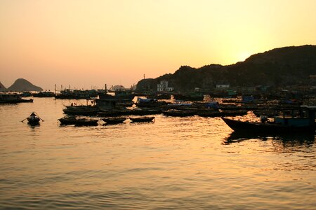 Asia sea boats