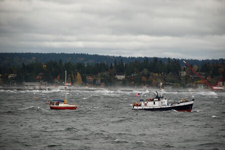 Boat lake washington photo