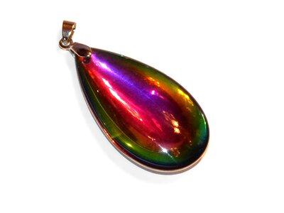 Iridescent jewel gemstone