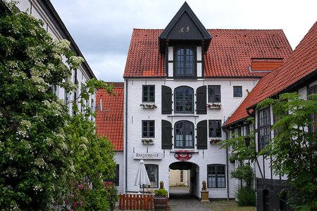 Building old facade photo