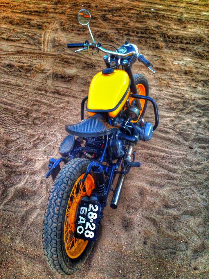 Desert bike transport