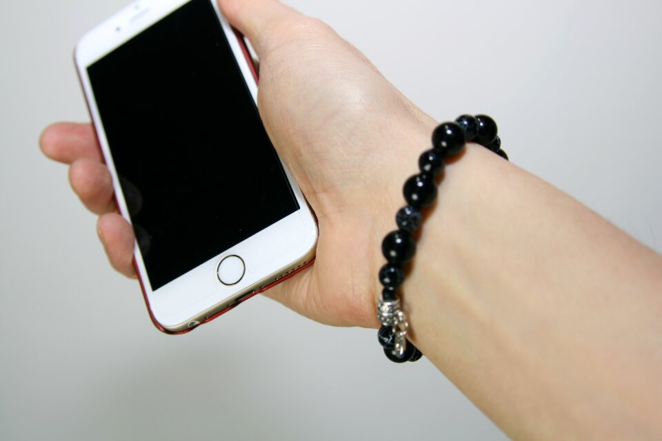 Iphone hand bracelet