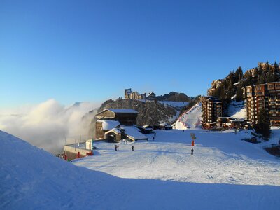 Winter snow sport photo