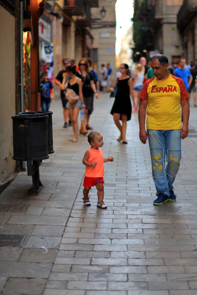 Spain people street