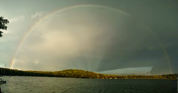 Arch green rainbow