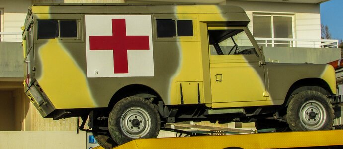 Army ambulance photo