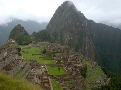 Machu picchu peru archaeological site photo