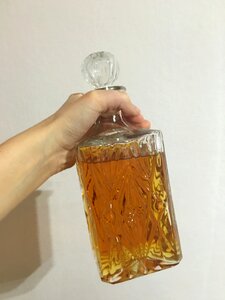 Carafe glass bottle photo