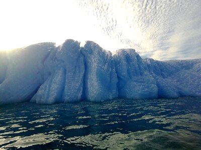 Water arctic ice photo