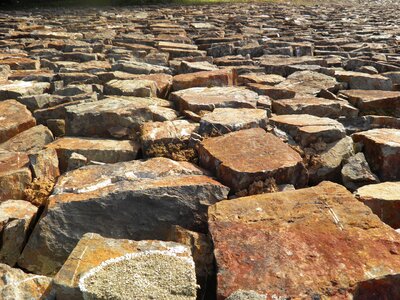 Granite sets calcada brown