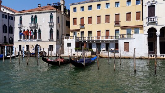 Venice italy canals photo