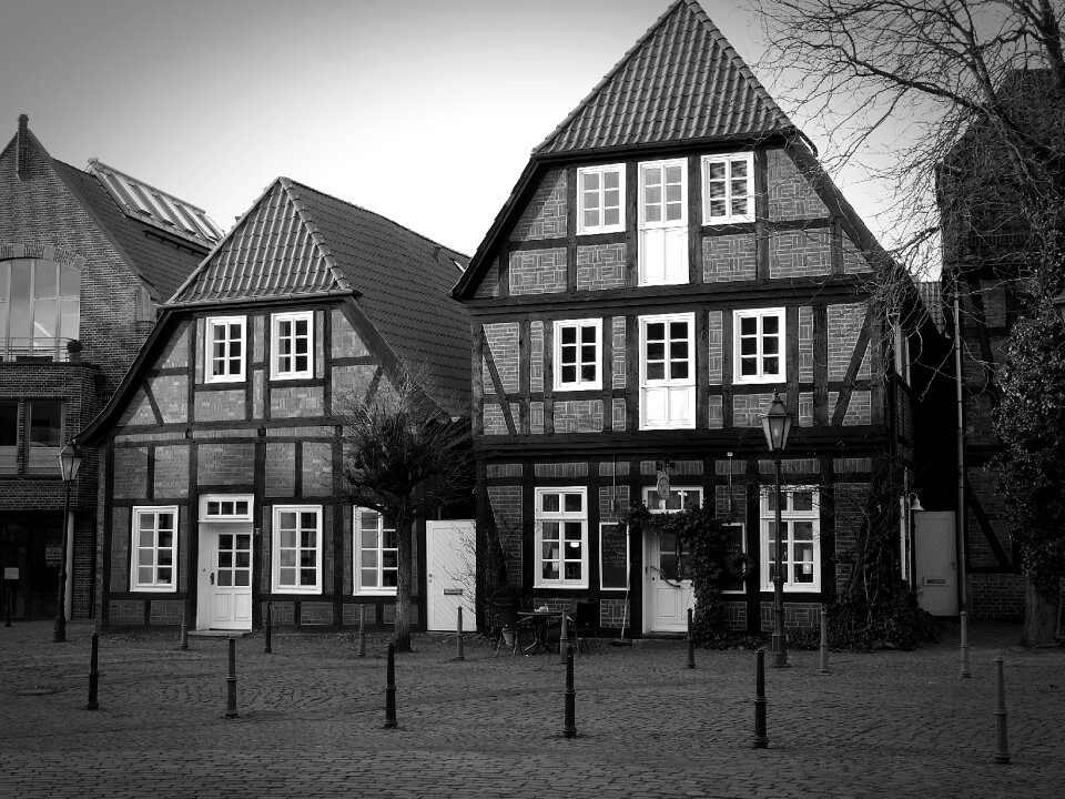 Truss timber framed building historic preservation