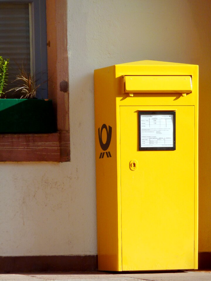 Letter box postbox post horn