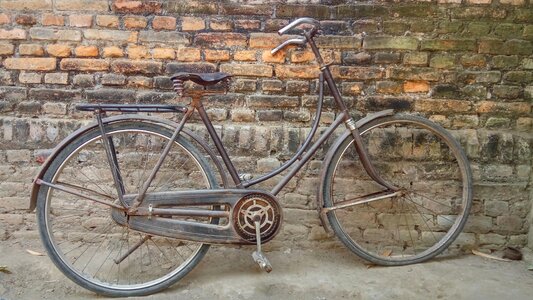 Vintage bicycle retro photo