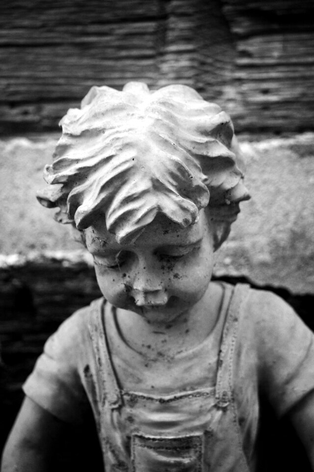 Stone figure human