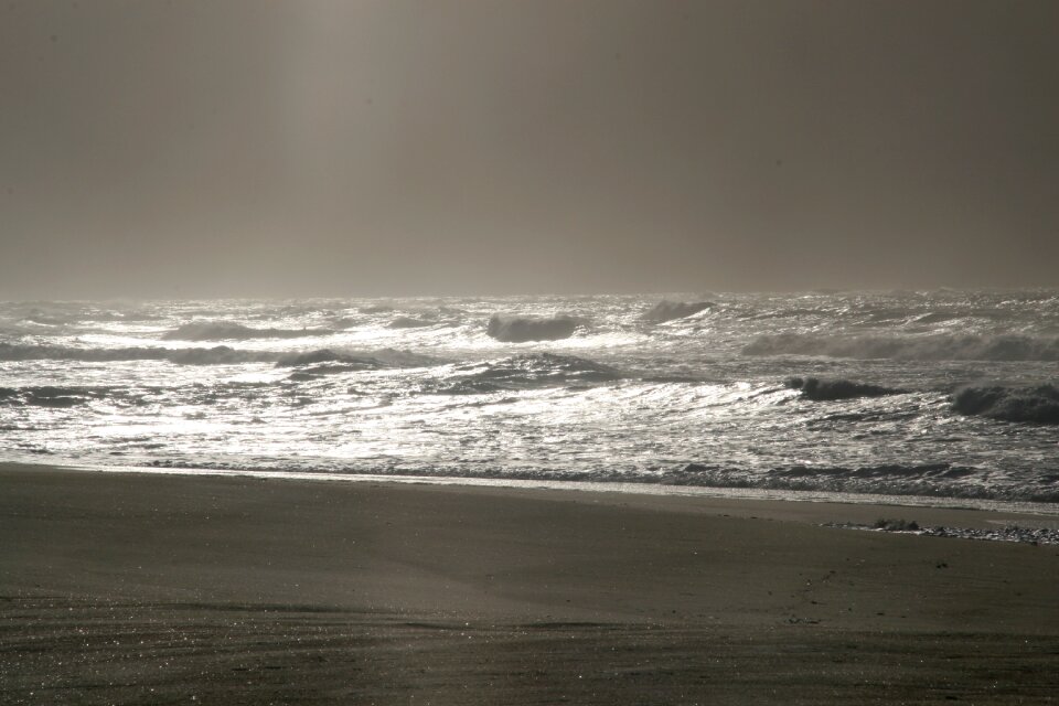 Beach contrast galicia