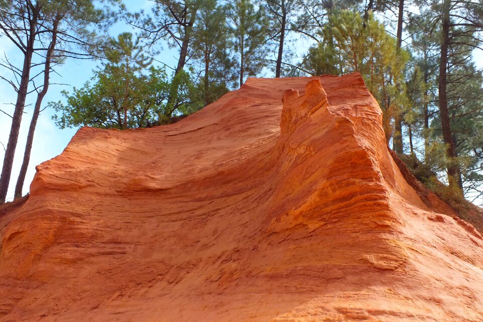 France roussillon yellow soil