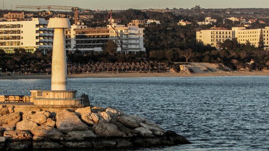 Harbour navigation entrance