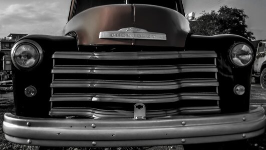 Retro front headlights