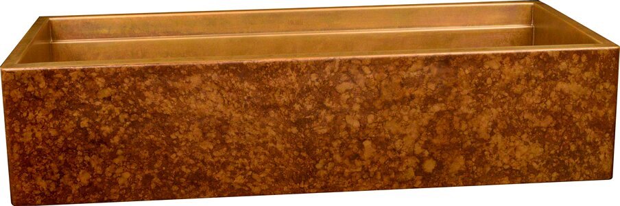 Farm sink copper apron sink large sink