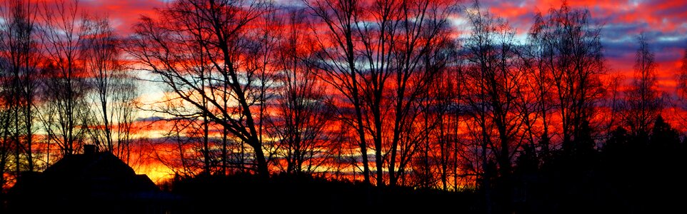 Sunrise january västerås