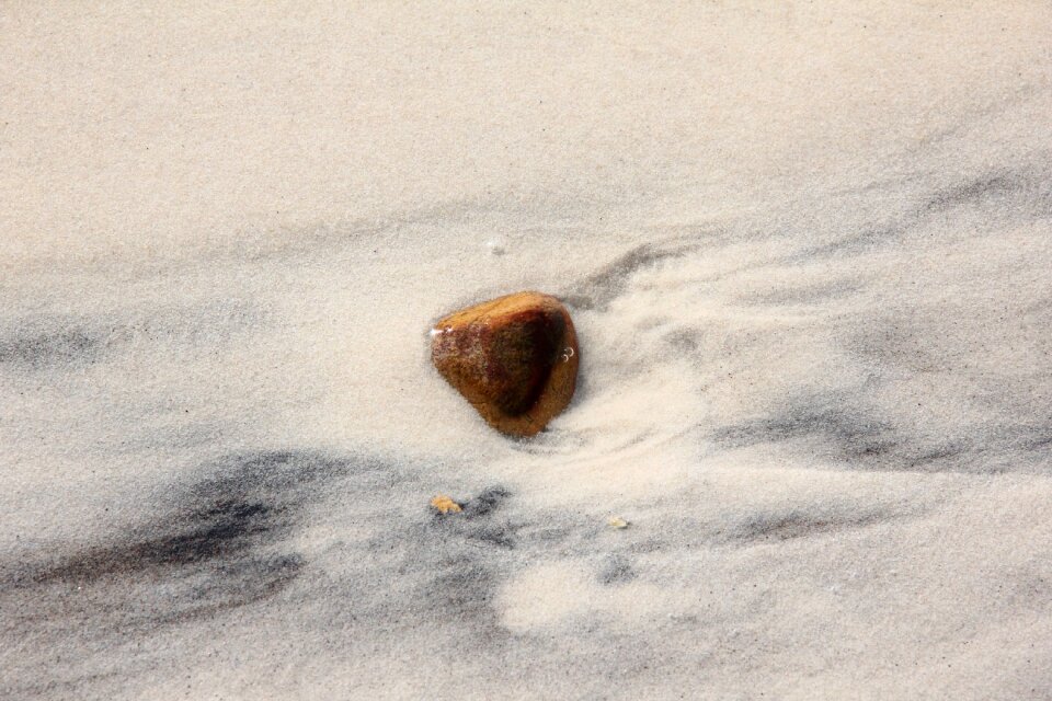 Rock stone beach