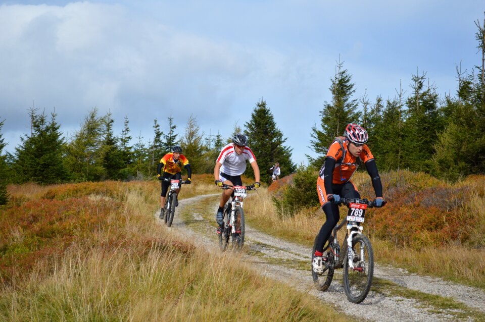 Mountain bikes bike ride jizera mountain biking