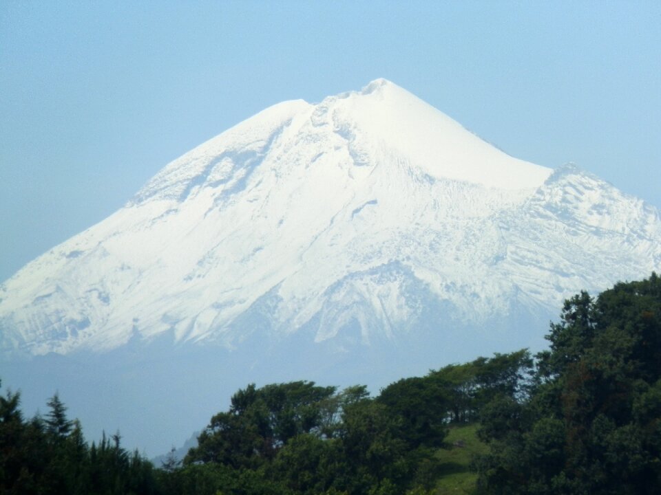 Mexico volcano nevado