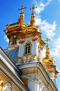 White apricot decorative cupolas