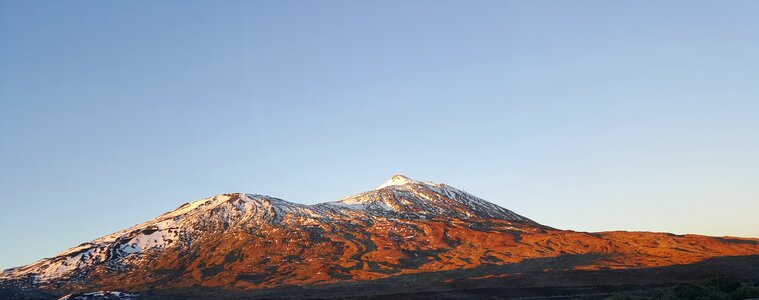 Canary islands tenerife mountain photo