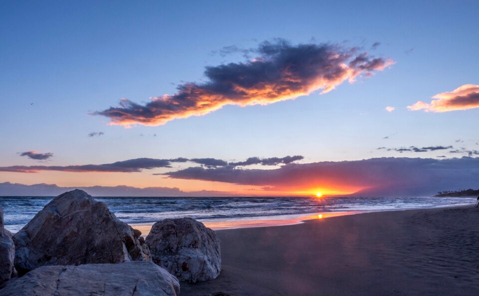 Malaga andalusia beach