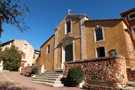 Village roussillon languedoc roussillon