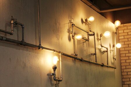 Filament electric lighting