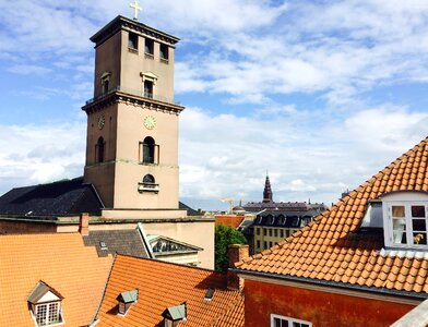 Rooftop views our lady room take
