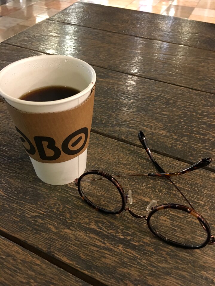 Coffee glasses break