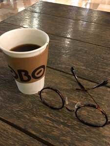 Coffee glasses break