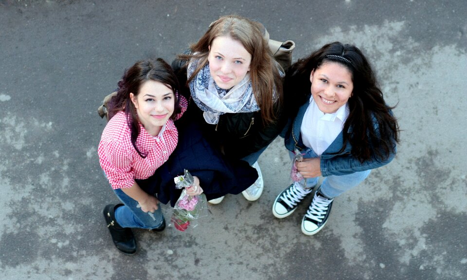 Friendship smile beauty