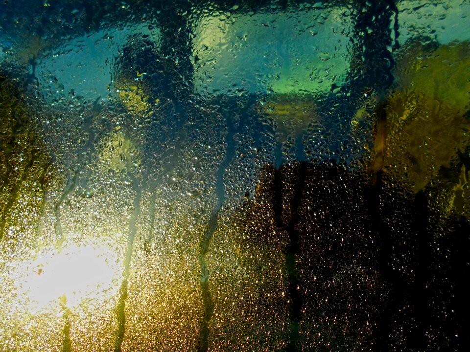 Car window condensation drizzle