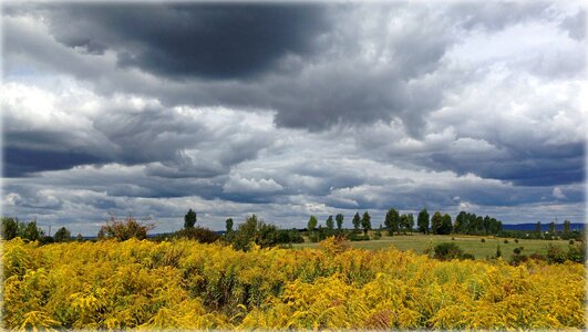 Landscape sky autumn