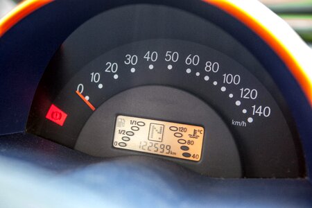 Auto hand brake pilot light