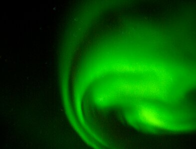 Northern cape lapland aurora borealis photo