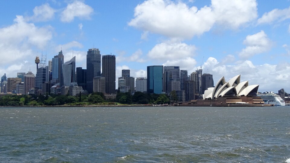 Australia sydney harbour sydney opera house photo