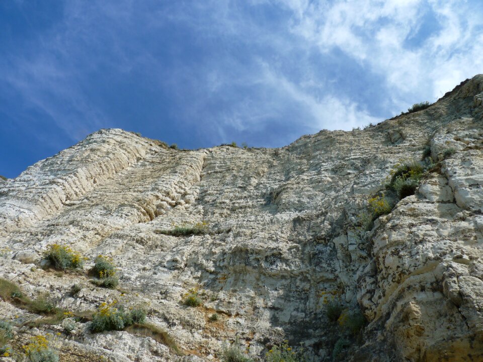 Chalk cliffs etretat nature