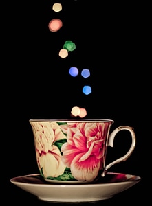 Bokeh beverage iphone wallpaper