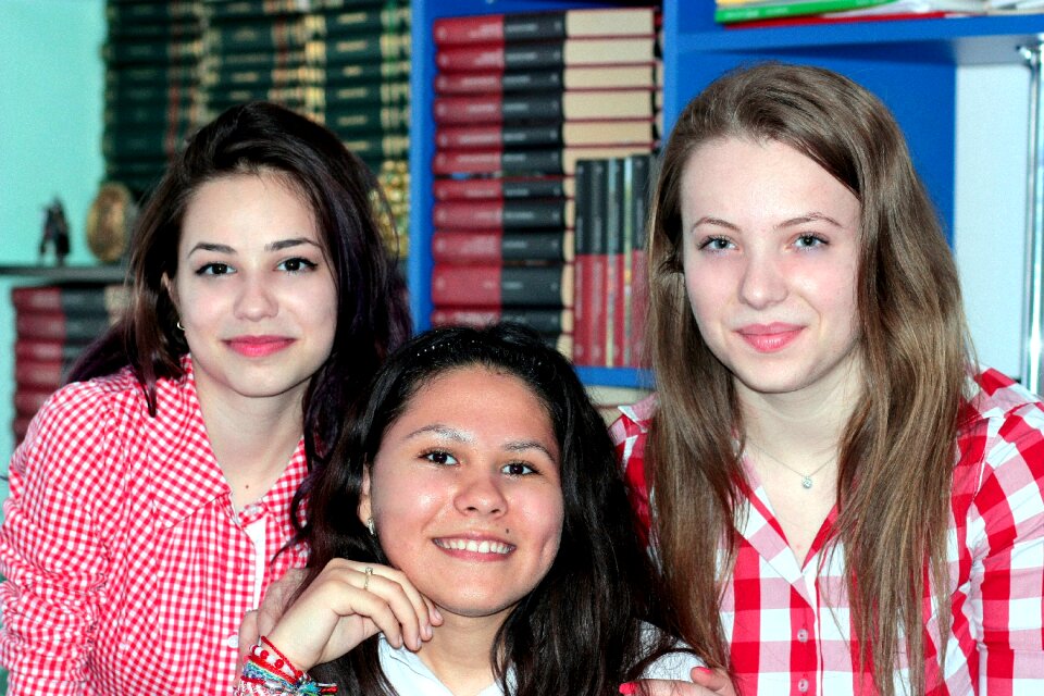 Friendship smile beauty