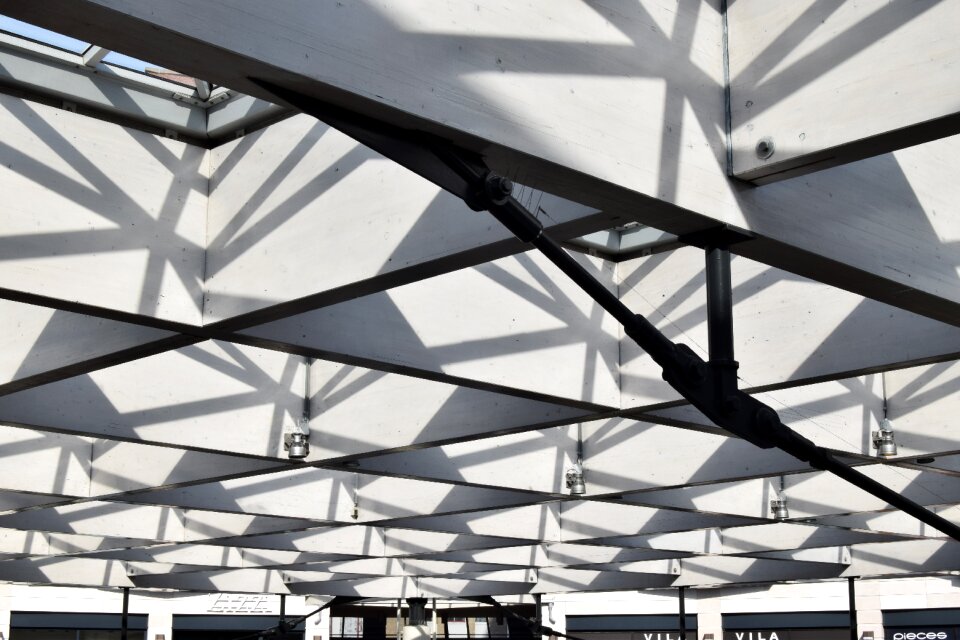 White black white architecture