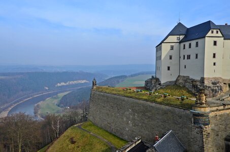 Knight's castle elbe pirna